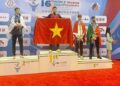 Nam vận động viên Quảng Nam xuất sắc giành HCV wushu thế giới