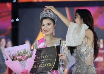 Người đẹp 19 tuổi đăng quang Hoa khôi Sinh viên Việt Nam là ai?