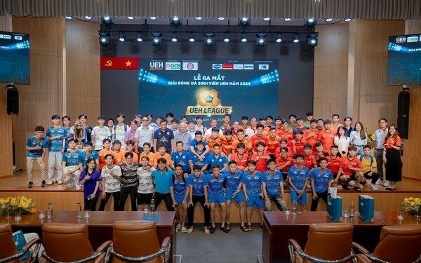 Đại học Kinh tế TPHCM lần đầu tiên tổ chức giải bóng đá sinh viên-UEH League