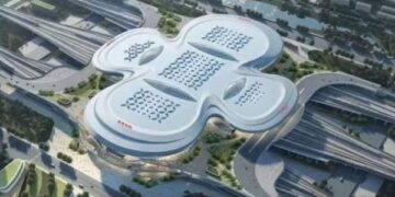 Thiết kế nhà ga 2,7 tỉ USD ở Trung Quốc bị chế giễu
