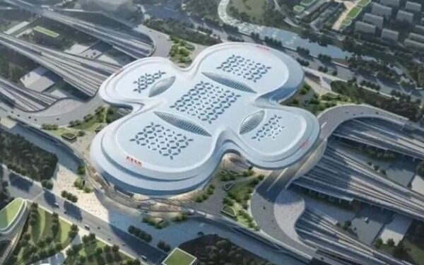 Thiết kế nhà ga 2,7 tỉ USD ở Trung Quốc bị chế giễu