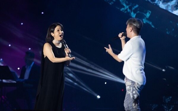 Mỹ Linh hát bolero cùng Đàm Vĩnh Hưng trong liveshow