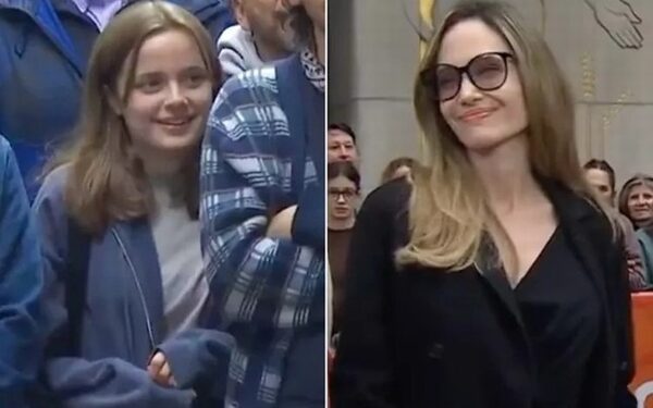 Con gái út ủng hộ Angelina Jolie