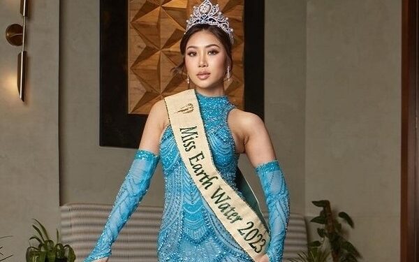 Hoa hậu Lan Anh phát tướng khi đọ dáng cùng hội chị em Miss Earth 2023