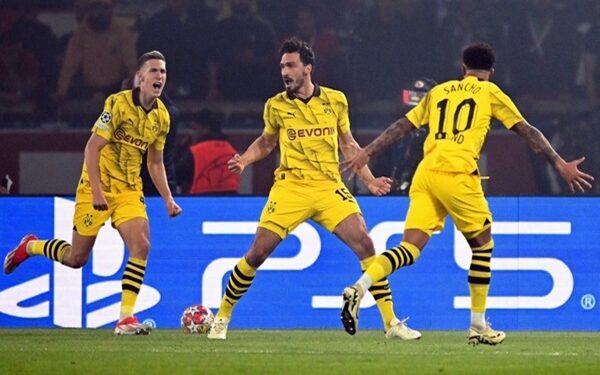 Tình thế đảo ngược với Dortmund