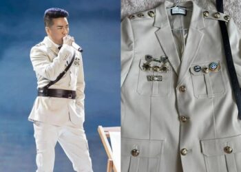 Đeo huy hiệu ‘lạ’ trong liveshow, Đàm Vĩnh Hưng thiếu cẩn trọng và nhạy cảm?