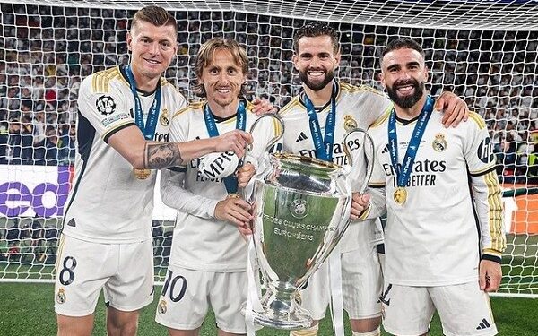 4 ngôi sao Real Madrid vượt mặt Ronaldo về số lần vô địch Champions League