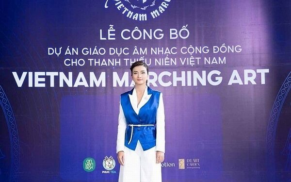 NSƯT Kim Tuyến, Phương Mỹ Chi làm đại sứ dự án ‘Vietnam Marching Art’