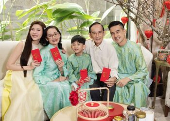 Đầu năm, Thúy Diễm chia sẻ bí quyết sống cùng ba mẹ chồng